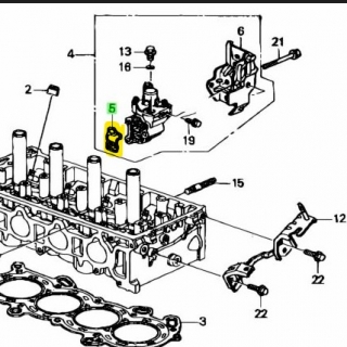 SÍŤKA VTEC SOLENOIDU K20 K24 15815-RAA-A02