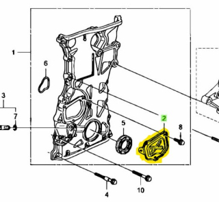 Plechový kryt řetězové skříně K20/K24 11412-PNA-000
